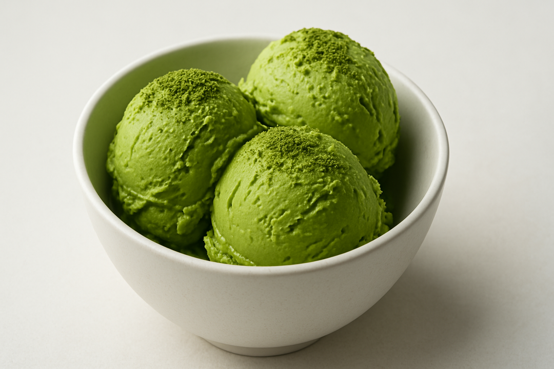 Wegańskie Lody z Matchą 🍵