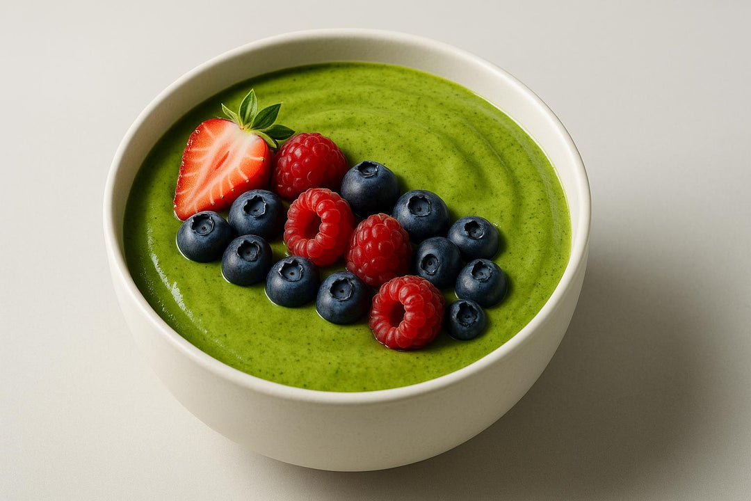 Matcha Berry Smoothie Bowl Boost