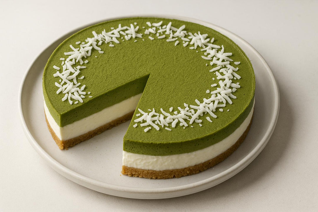 Matcha Coconut Cream Pie Delight