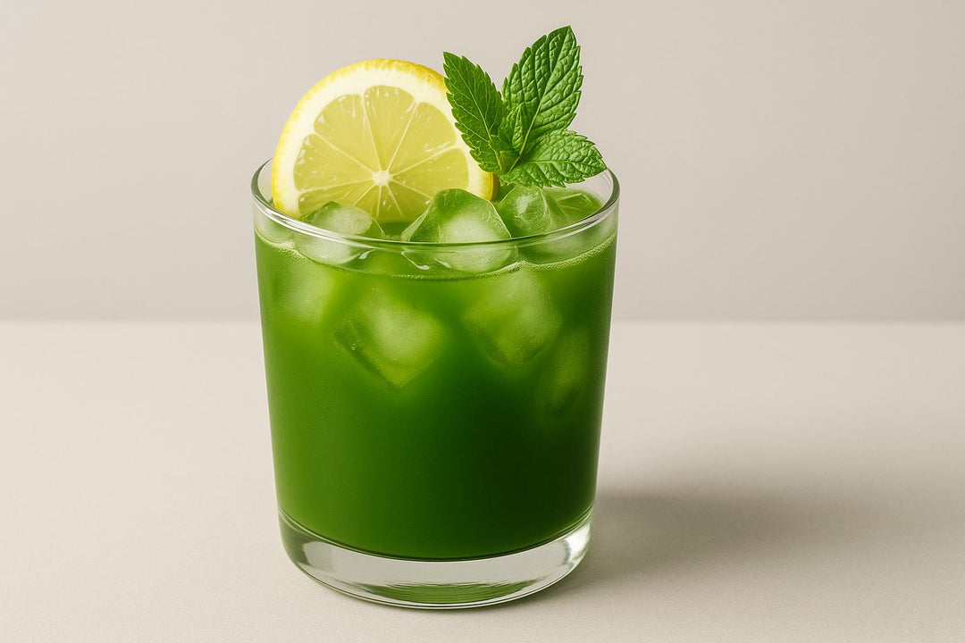 Orzeźwiająca Matcha Mint Lemonade