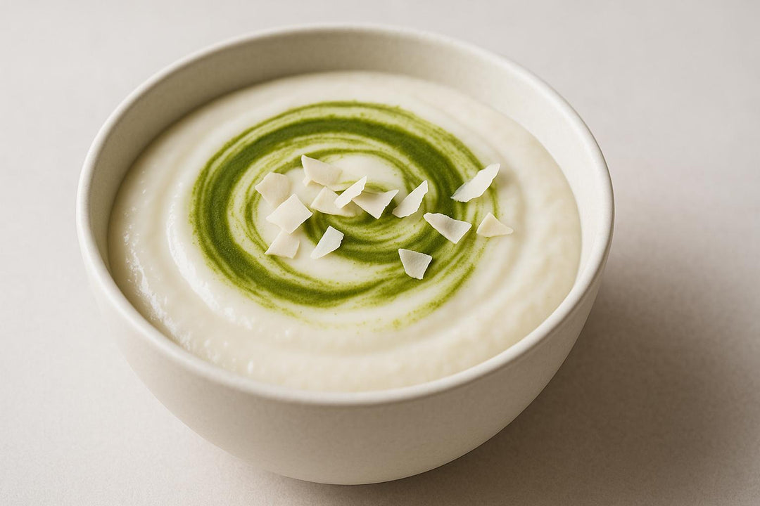 Kokosowy Pudding z Matcha