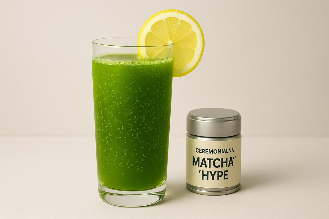 Sparkling Lemonade z Matchą