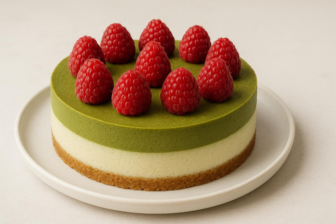 Matcha Raspberry Bliss: Sernik z Twist'em