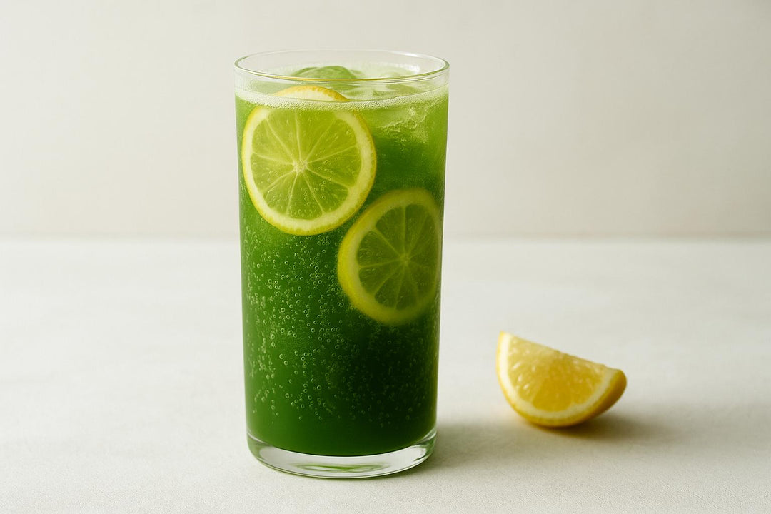 Orzeźwiający Matcha Lemonade Spritzer