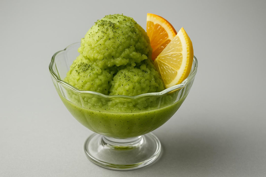 Sorbet Cytrusowy z Matchą