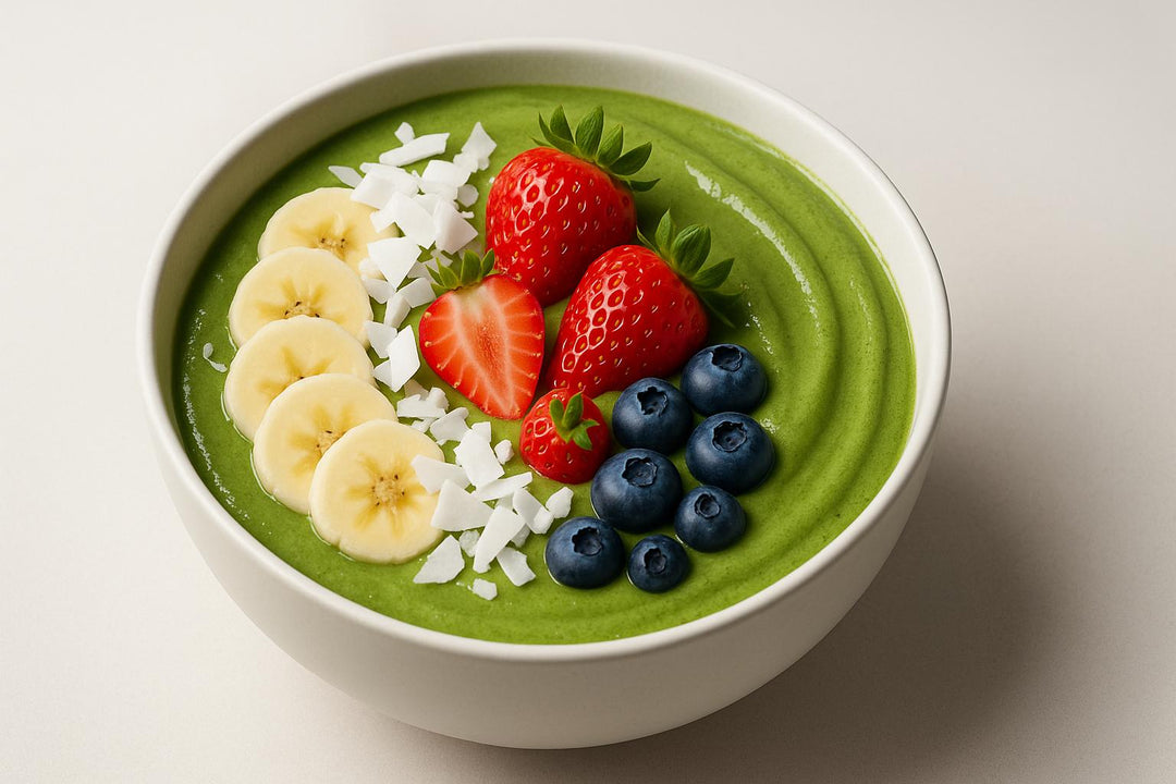 Smoothie Bowl z Matchą i Kokosem