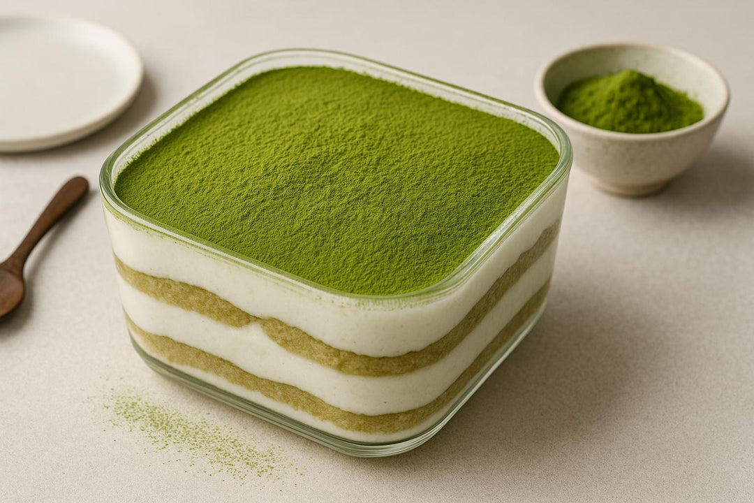 Wegańskie Matcha Tiramisu - Nowy Hype!