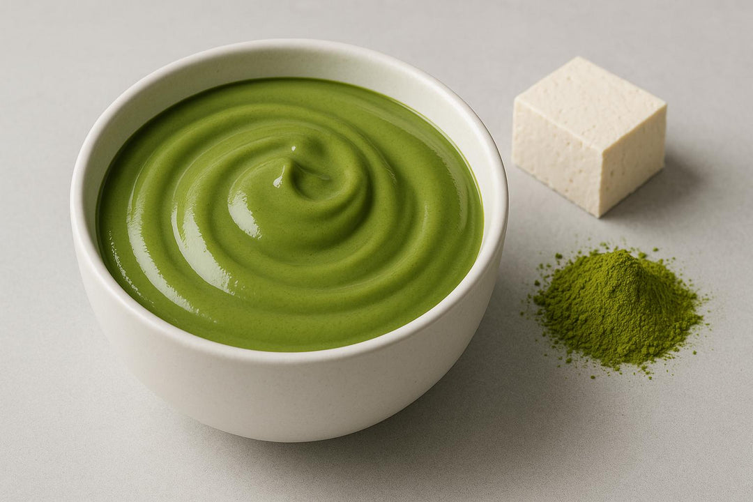Super Kremowy Matcha Tofu Pudding