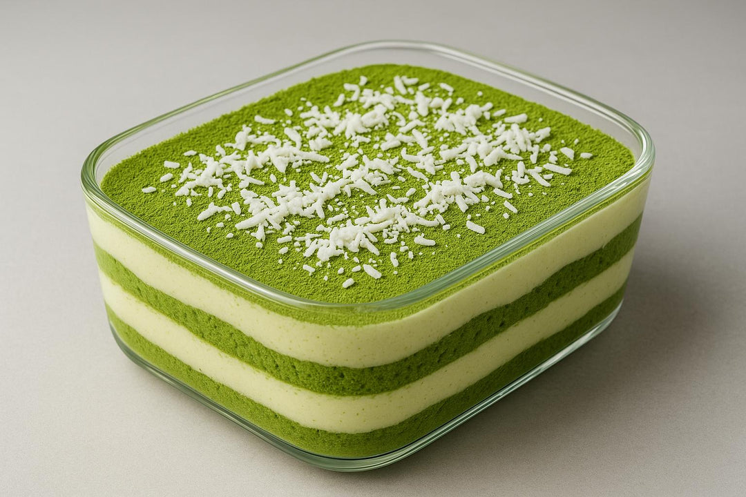 Matcha Tiramisu z Kokosem