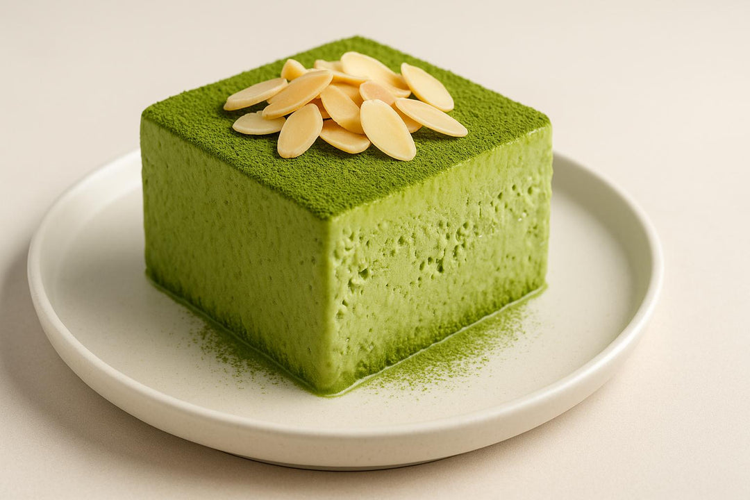 Chłodzące Lodowe Ciasto Matcha