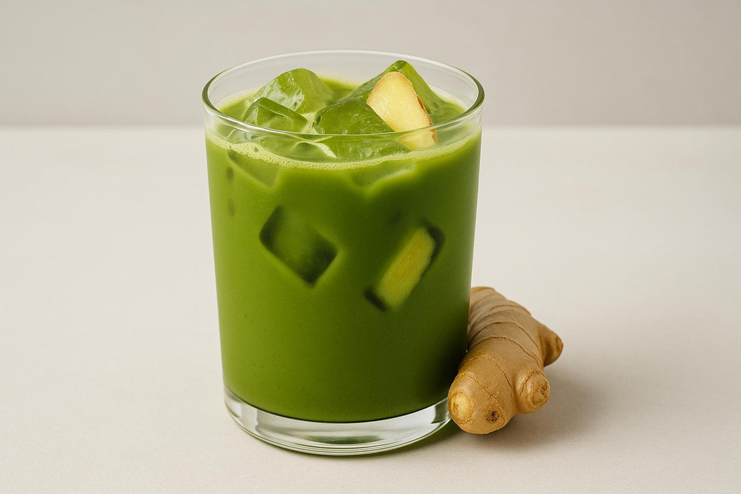 Spicy Iced Matcha Latte z Twistem