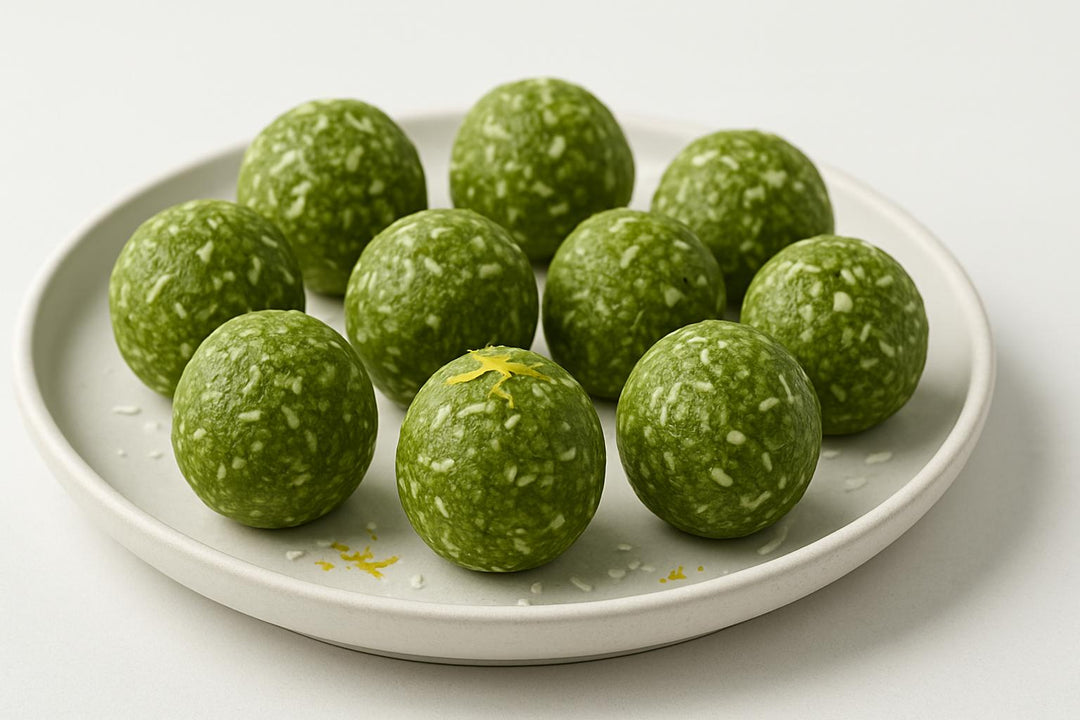 Matcha Energy Bites: Kokosowa Moc!