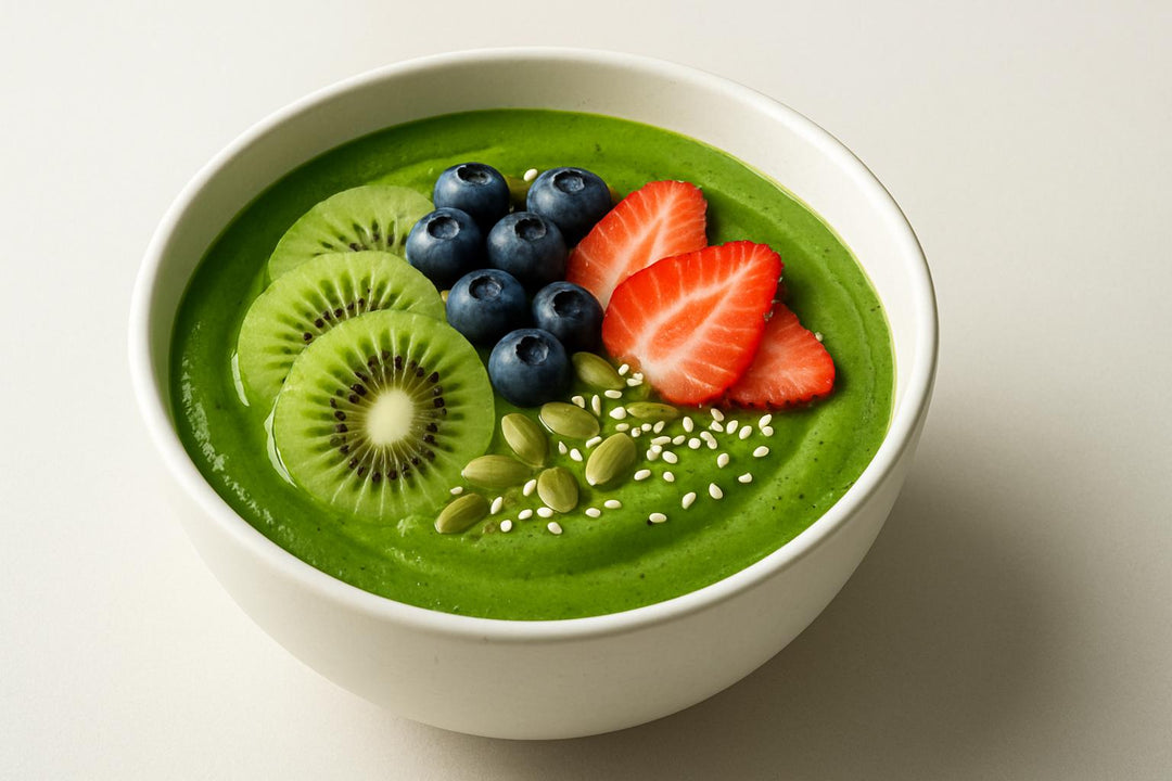 Zielone Smoothie Bowl z Matchą