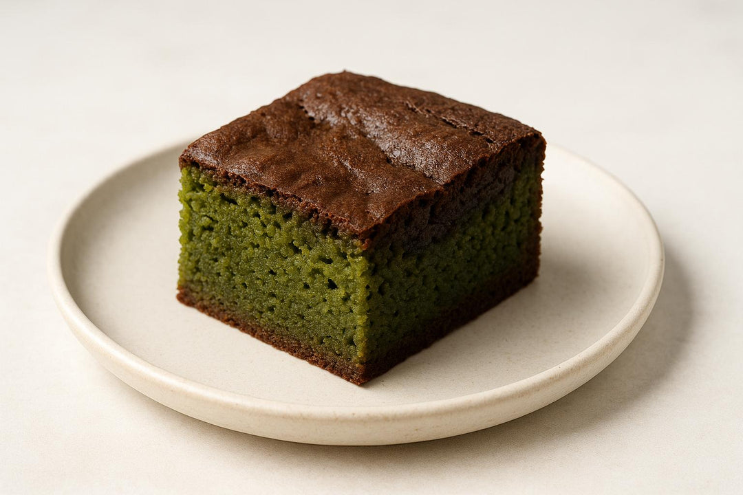 Bezglutenowe Brownie z Matchą