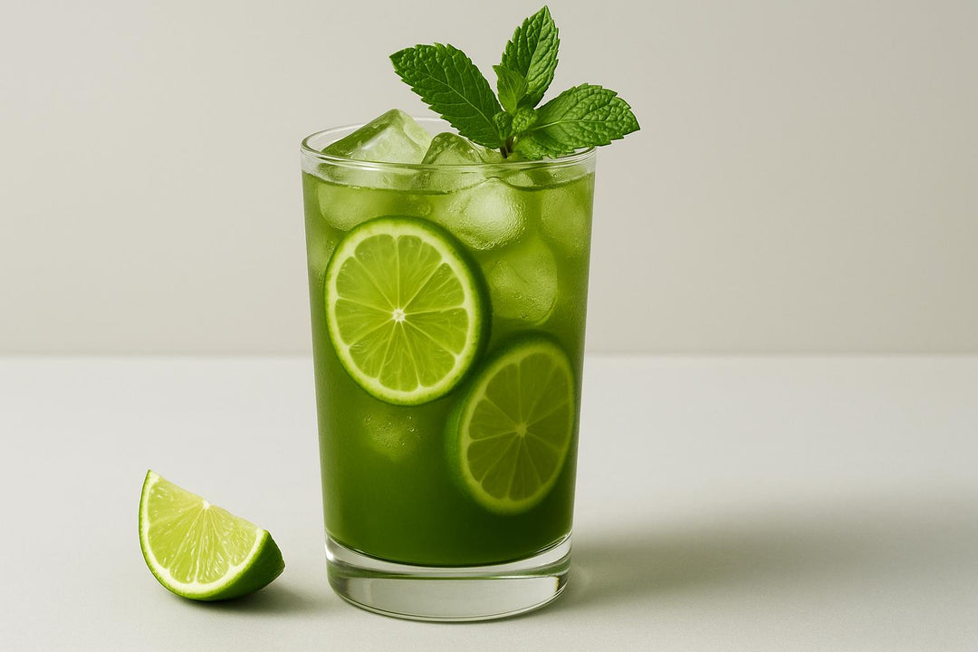 Zrób Matcha Mojito na Wakacyjny Klimat