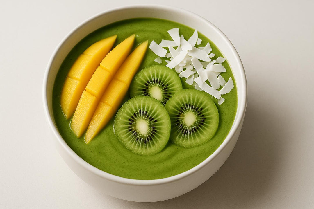 Tropikalne Matcha Smoothie Bowl