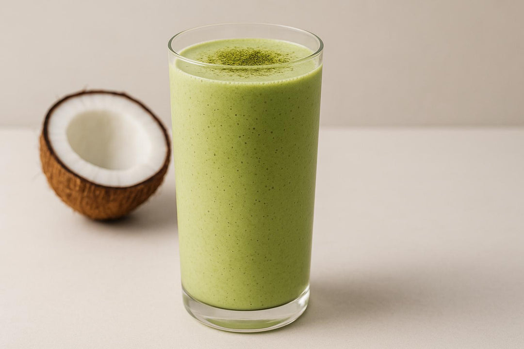 Kokosowy Smoothie z Matchą