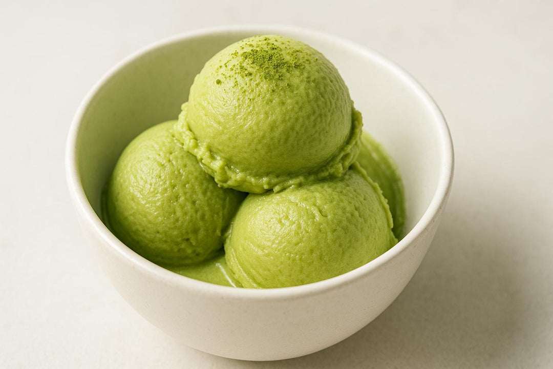 Zrób Vegan Lody z Matchą 🌿