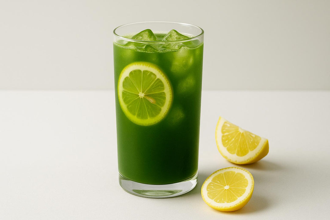 Orzeźwiająca Lemonada Matcha
