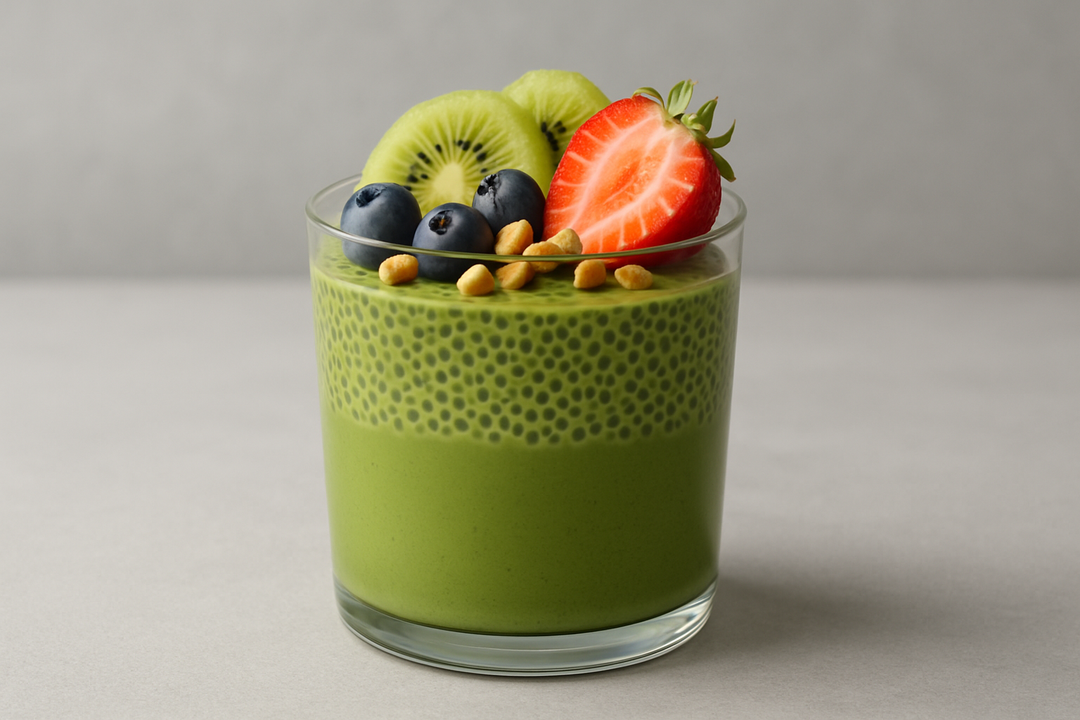 Matcha Chia Pudding dla Zajawkowiczów