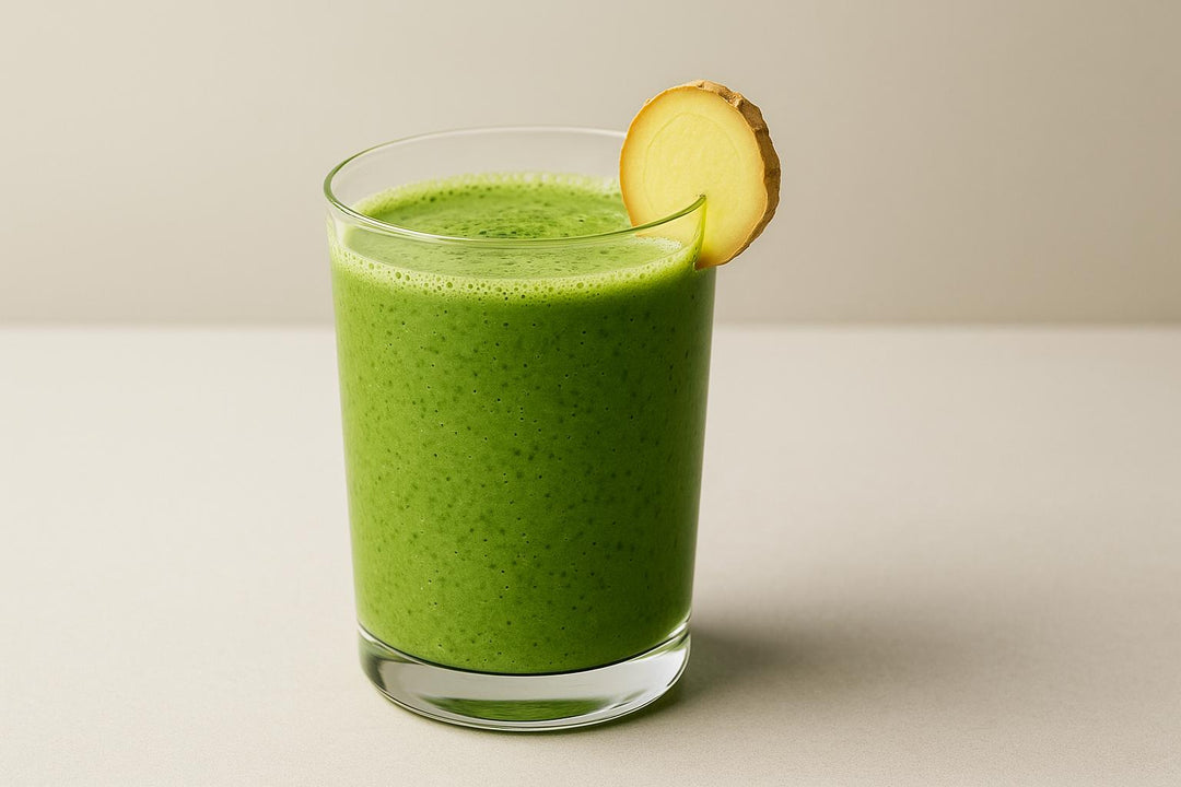 Spicy Ginger Matcha Smoothie Blast