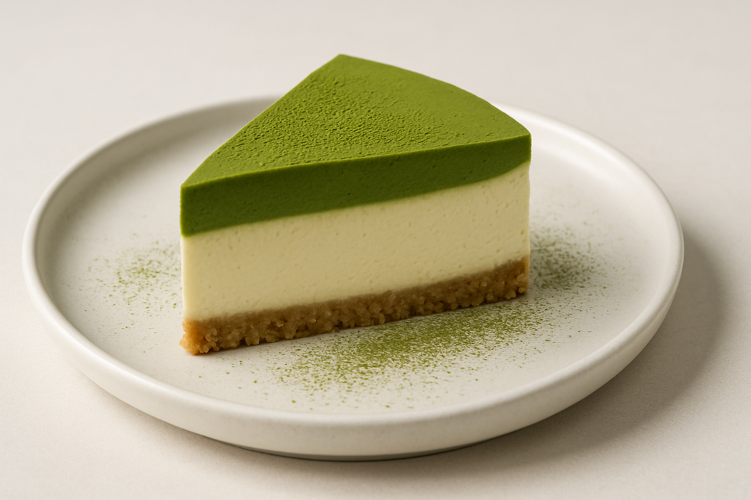 No-Bake Matcha Cheesecake Magic