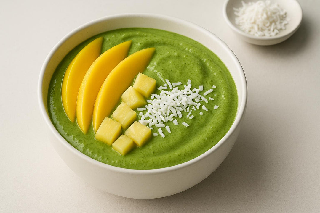 Tropikalne Smoothie Bowl z Matchą