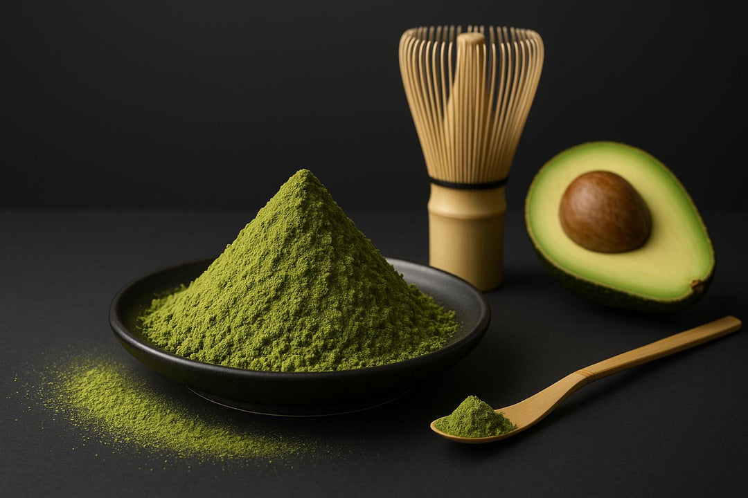 Vegan Matcha Avocado Ice Cream