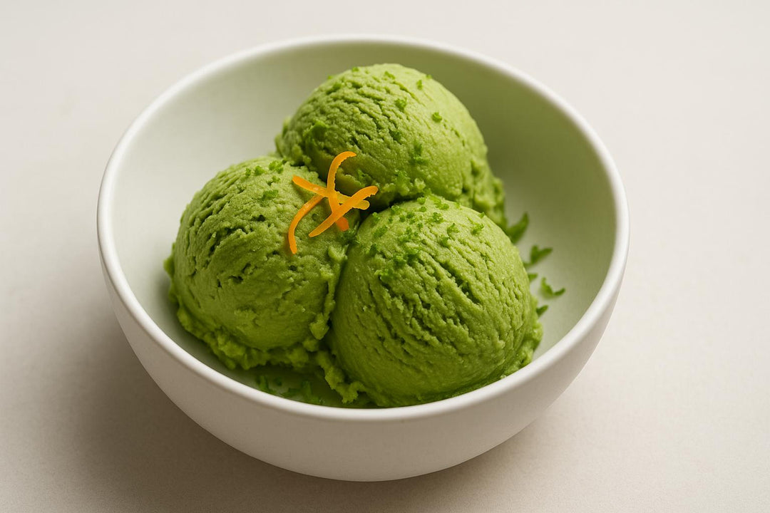 Orzeźwiające Matcha Lody z Cytrusowym Twistem