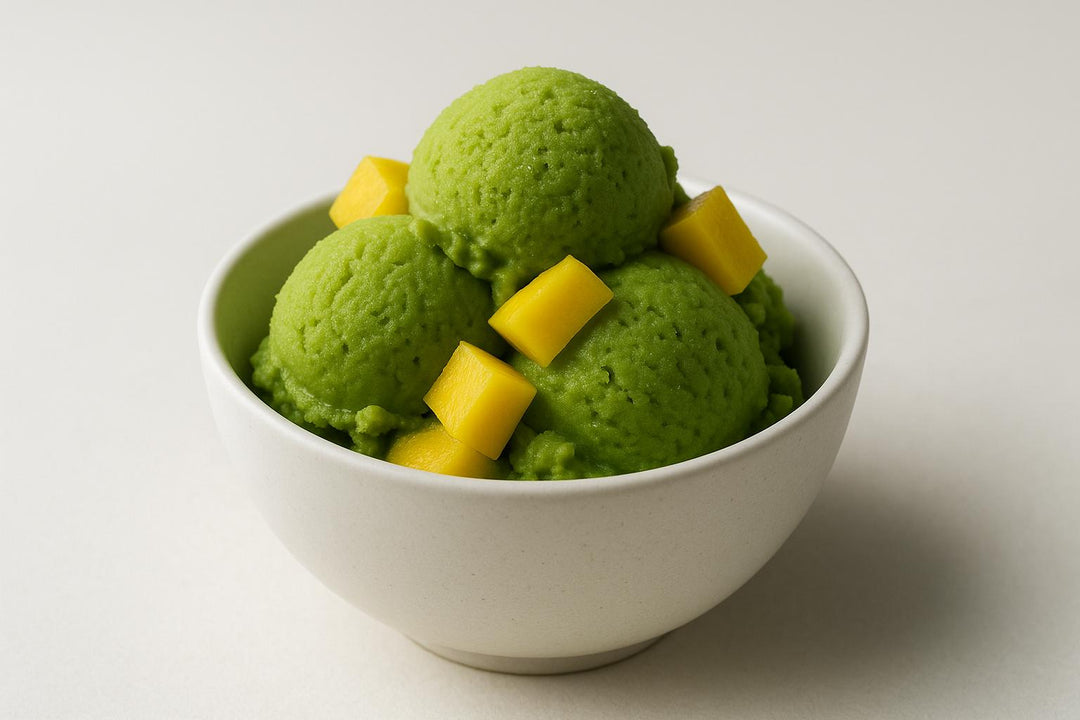 Sorbet Matcha z Mango: Tropikalna Ucieczka