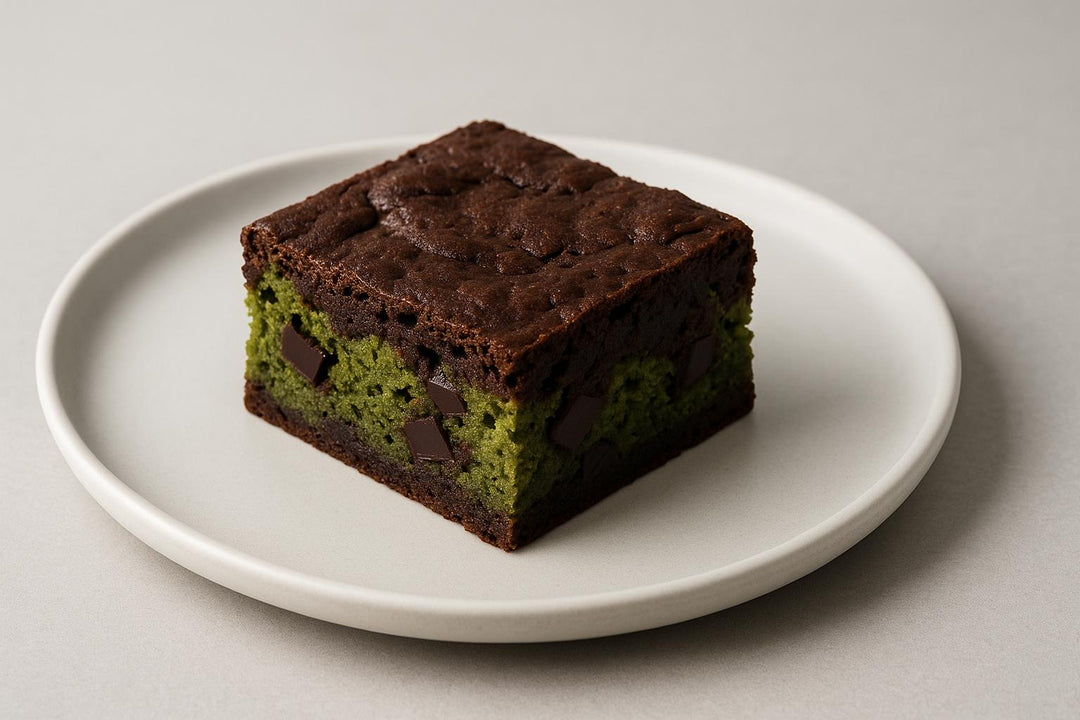 Bezglutenowe Brownie z Matchą
