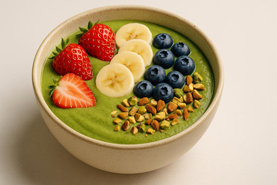 Energetyczna Miseczka Smoothie z Matchą