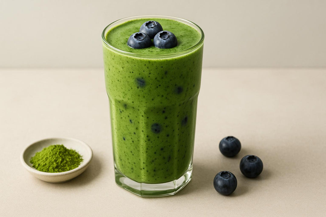 Smoothie Matcha Blueberry Bliss