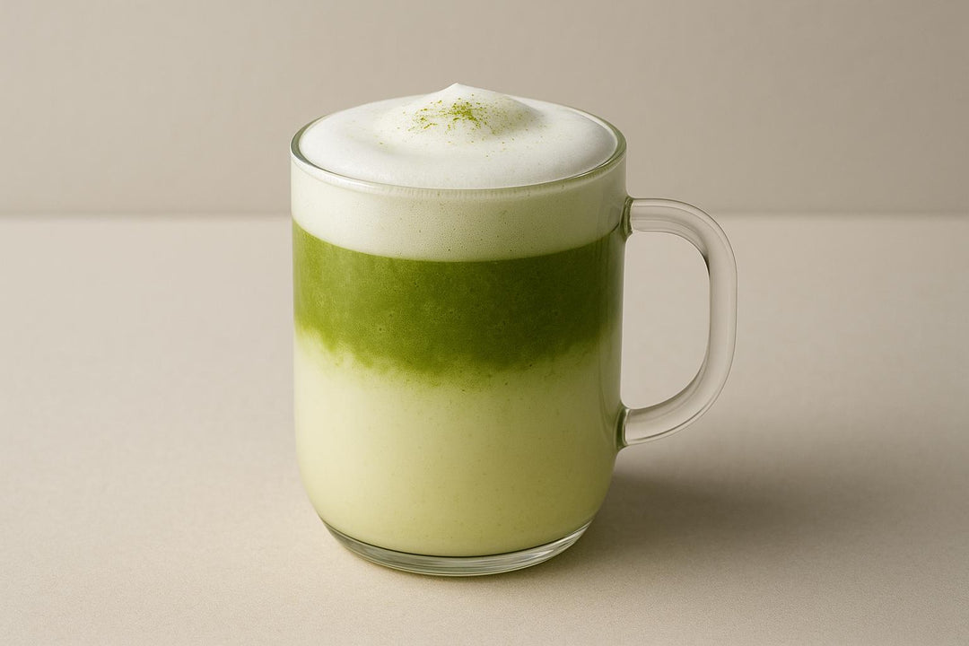 Owsiane Matcha Latte na Chłodne Dni