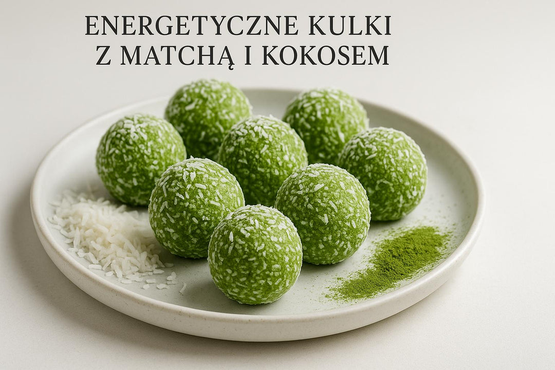 Energetyczne Kulki z Matchą i Kokosem
