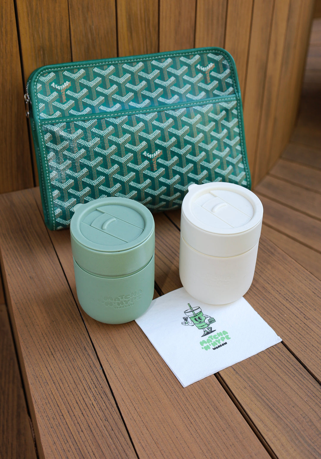 Matcha 'N' Hype TO•GO Cup Zielony