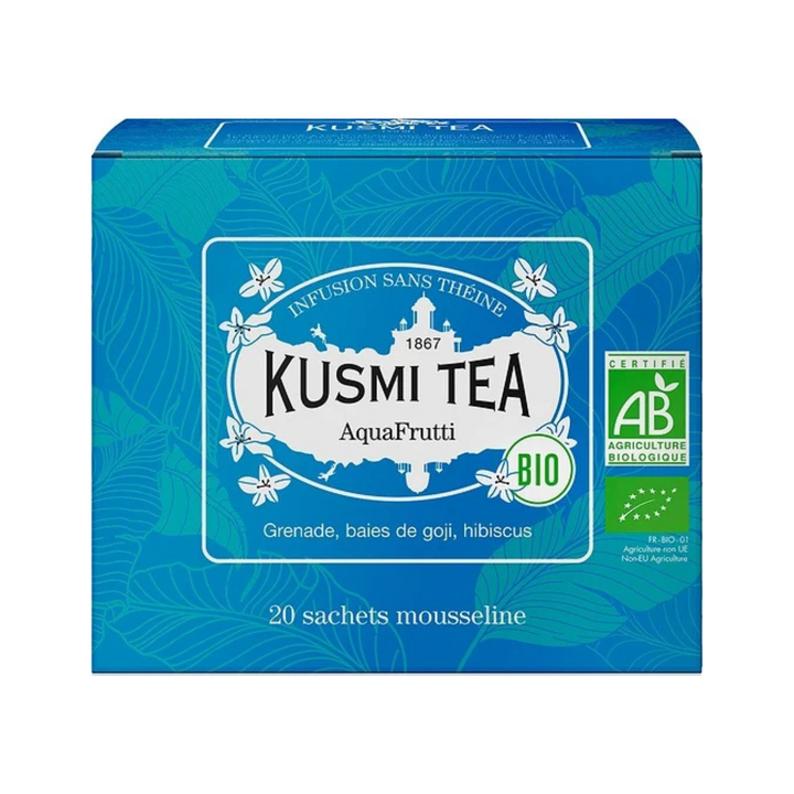 Kusmi Tea – AquaFrutti Bio – Infuzja 20 Saszetek