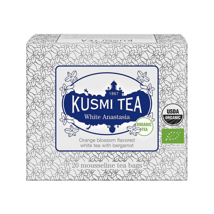 Kusmi Tea – White Anastasia Bio – Herbata 20 Saszetek